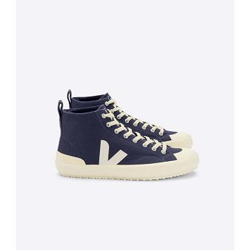 Veja NOVA HT CANVAS Hoog Heren Blauw | BE 104DFM